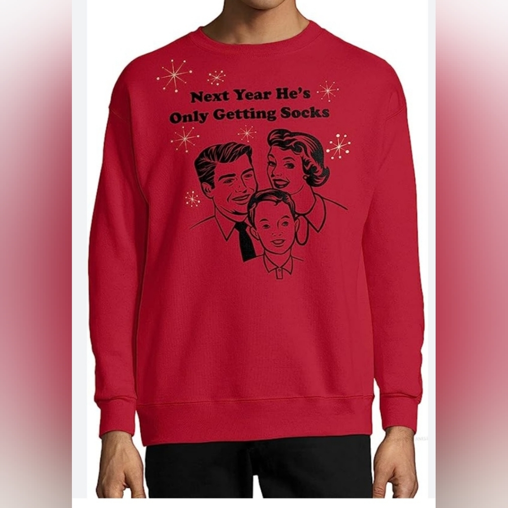 Hanes Men's Ugly Christmas Sweater